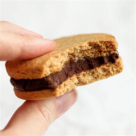 Vanilla Chocolate Sandwich Cookies - Nadia's Healthy Kitchen