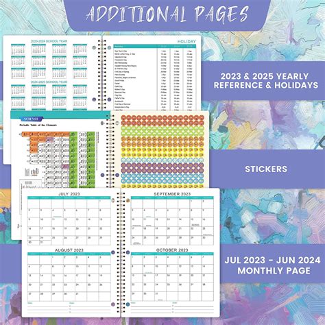 Student Planner School Planner 2023-2024 From Aug. 2023 Jun. - Etsy