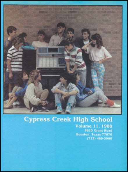 Explore 1988 Cypress Creek High School Yearbook, Houston TX - Classmates