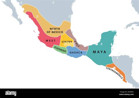 Mesoamerica Location On Map - Charin Aprilette