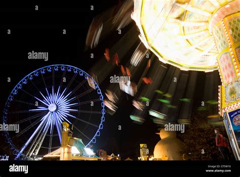 Winter wonderland carousel hi-res stock photography and images - Alamy