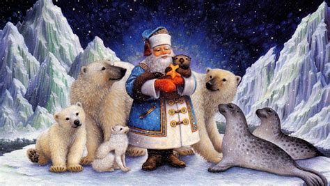 Polar Bear Christmas Wallpapers - Top Free Polar Bear Christmas ...