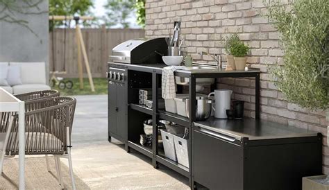 This IKEA outdoor kitchen looks so much more expensive than it actually ...