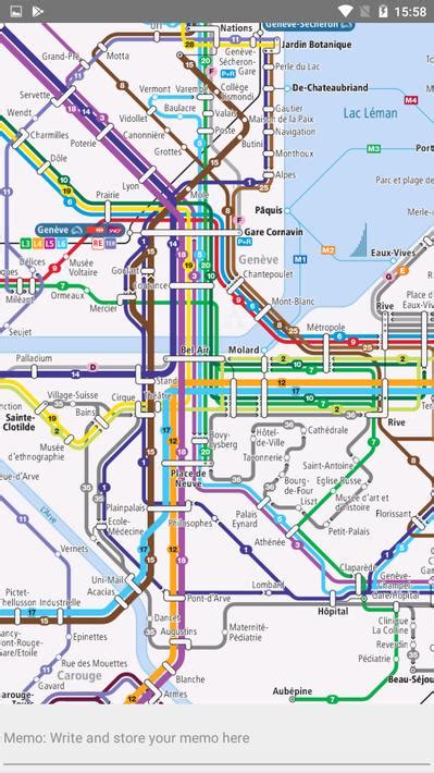 GENEVA BUS TRAM MAP NETWORK PLANS OFFLINE für Android - APK herunterladen