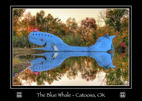 The Blue Whale on Route 66 - Catoosa Oklahoma Photograph by Gregory Ballos