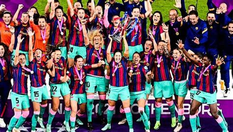 Barcelona Triumphs with Epic Comeback to Claim Second Women's Champions ...