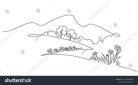 198,049 Line Drawing Landscape Images, Stock Photos, and Vectors ...