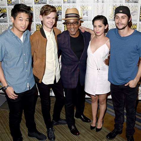 The Maze Runner Cast at Comic-Con Interview | POPSUGAR Celebrity