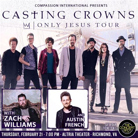 Grammy Winning Casting Crowns Announces 'Only Jesus' 2019 Spring Tour ...