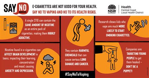 CCGS joins 'Say no to Vaping' campaign | Central Coast Grammar School