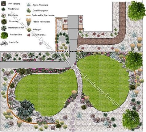 Front Yard Landscaping Design Plans - Landscape Architecture Modern ...