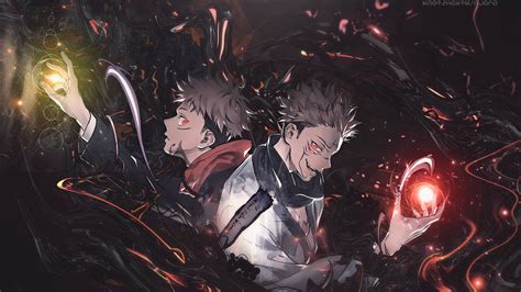 Jujutsu Kaisen - Itadori ft Sukuna Wallpaper by Knotshoxtm on DeviantArt