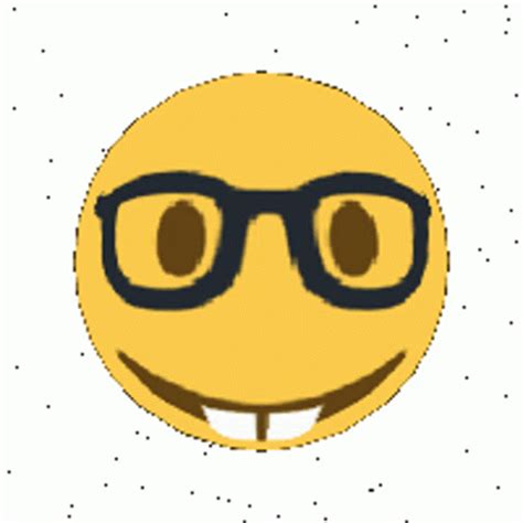 Nerd Emoji Gif - IceGif