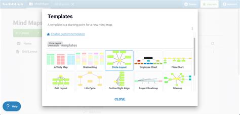 Bubble.us Mind Map: Brainstorm Mind Mapping Steps Online