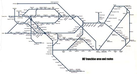 South Eastern train / rail maps