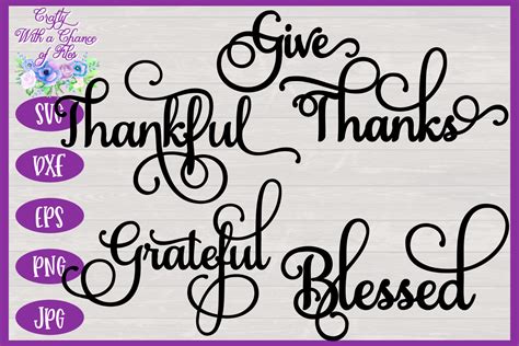 Thanksgiving SVG | Fall SVG | Autumn SVG | Thanksgiving Words SVG By ...