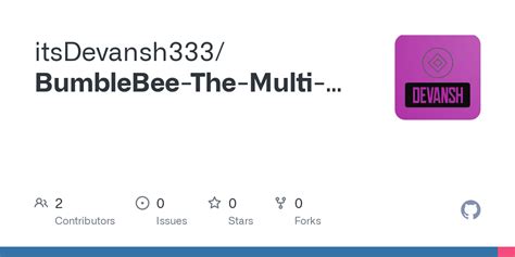 GitHub - itsDevansh333/BumbleBee-The-Multi-Purpose-Voice-Assistant