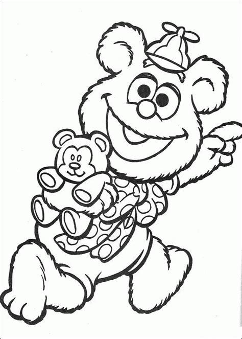 Muppets baby Coloring Pages - Coloringpages1001.com