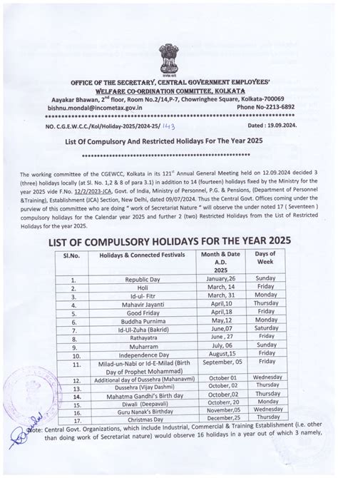 2025 Calendar Pdf With Holidays West Bengal Government Spectacular ...