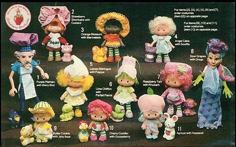 Original Strawberry Shortcake Characters