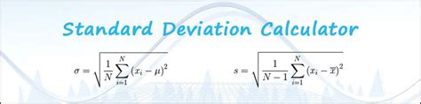 Standard Deviation Calculator