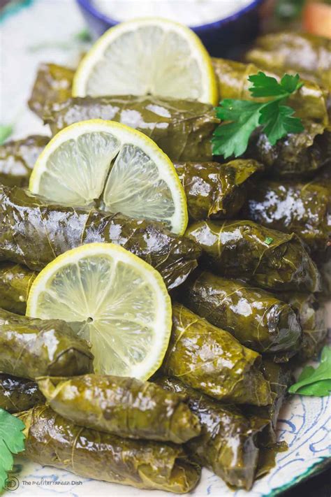 BEST Stuffed Grape Leaves (Dolmas) - The Mediterranean Dish