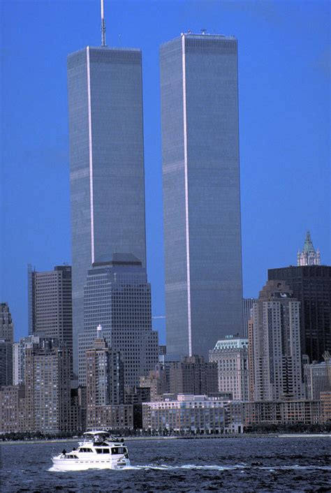 View of World Trade Center before 9/11 Photograph by Carl Purcell | Pixels