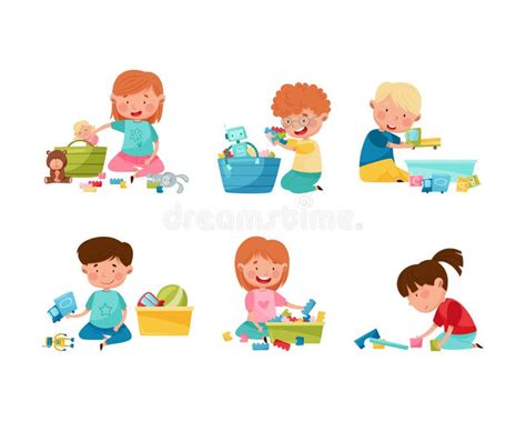 Cleaning Up Toys Stock Illustrations – 55 Cleaning Up Toys Stock ...