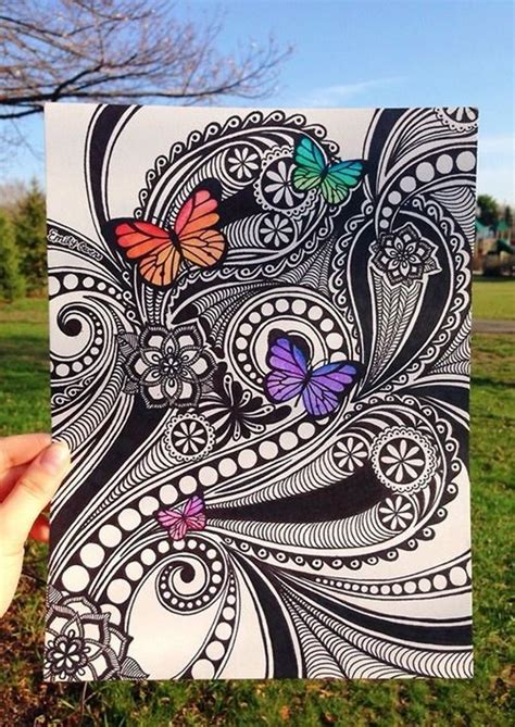 Absolutely Beautiful Zentangle patterns For Many Use (20) | Zentangle ...