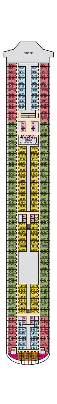 Carnival Magic Deck Plans