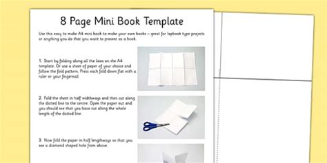 Zine Template - English Resources - Printable Crafts