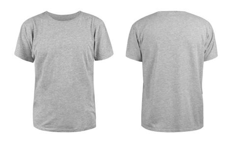 Grey Tshirt Template Stock Photos, Pictures & Royalty-Free Images - iStock