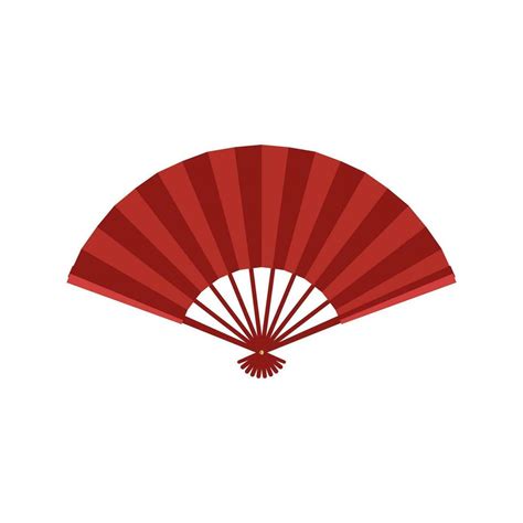 Vector japanese folding fan or hand fan isolated 27198556 Vector Art at ...