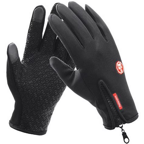 Winter Windproof Waterproof Thermal Gloves, Touch Screen Gloves for ...