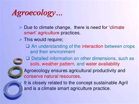 Agroecology