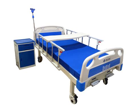 Manual Hospital Bed Pasien 2 Crank (SM-2CM) - Skrinme