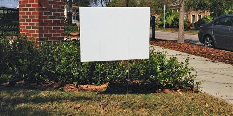 Blank Yard Signs for Sale | Blank Corrugated Plastic Sign Boards