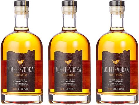 Kin Toffee Vodka 700ml - Pack of 3 : Amazon.co.uk: Grocery