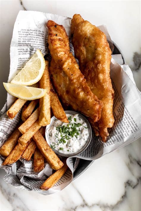 Crispy battered fish and chips – Artofit