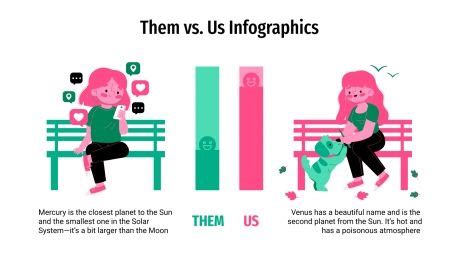 Them vs. Us Infographics for Google Slides & PowerPoint