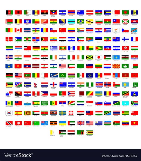 All Vector World Country Flags All Flags Are Royalty Images