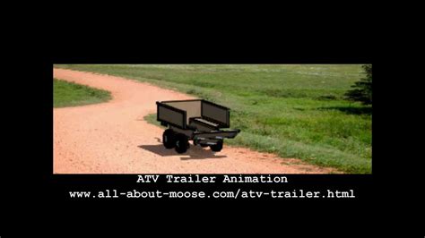 ATV Trailer Plans Tub Trailer - YouTube