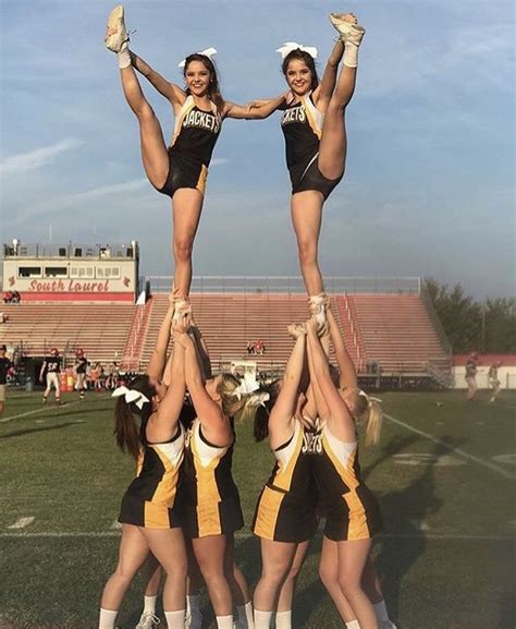 Pin by Amy Laughlin on 🤍Cheer🤍 in 2024 | Cheer poses, Cheer workouts ...