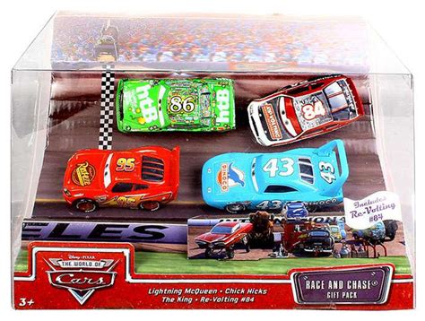 Disney Cars The World of Cars Multi-Packs Race and Chase 4-Pack 155 ...