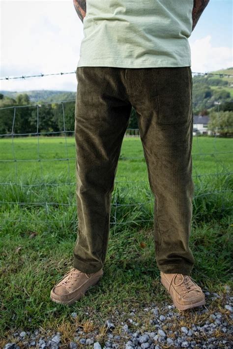 Fatigue Pants / Olive Corduroy - HebTroCo