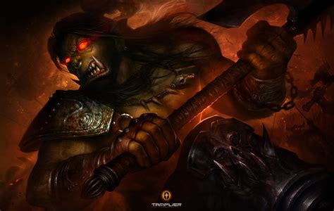 Grom HellScream by TamplierPainter on DeviantArt