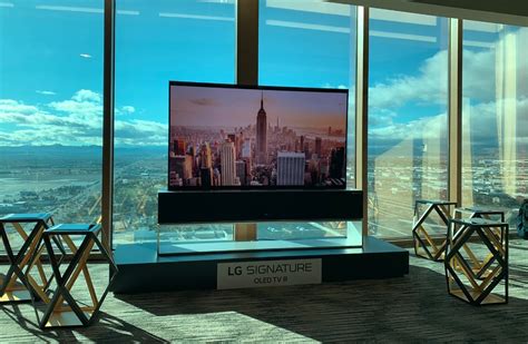 LG releases a rollable TV at CES