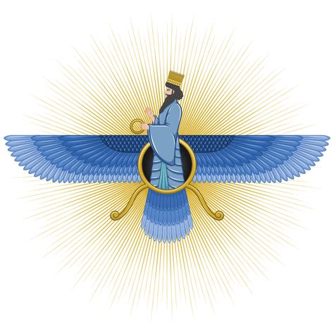 Zoroastrian Symbol Design 6357158 Vector Art at Vecteezy