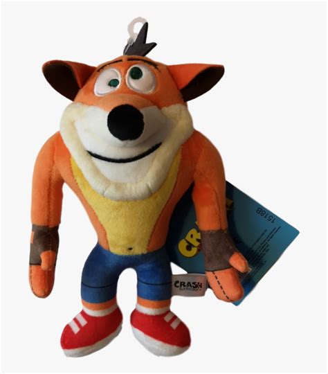 Crash Bandicoot Plush Transparent, HD Png Download - kindpng