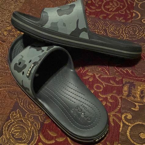 CROCS | Shoes | Crocs Camo Slides | Poshmark